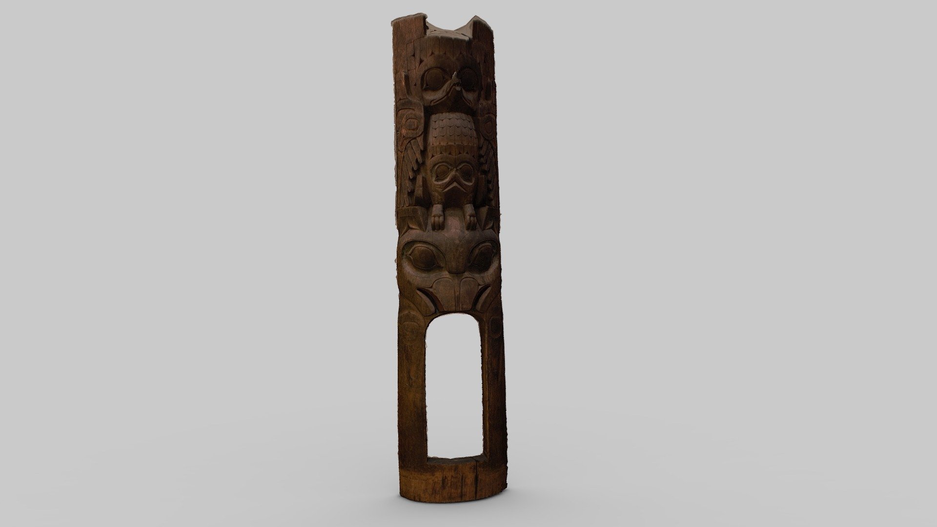 Totemic Doorway - Download Free 3D model by artfletch [26dfde7] - Sketchfab