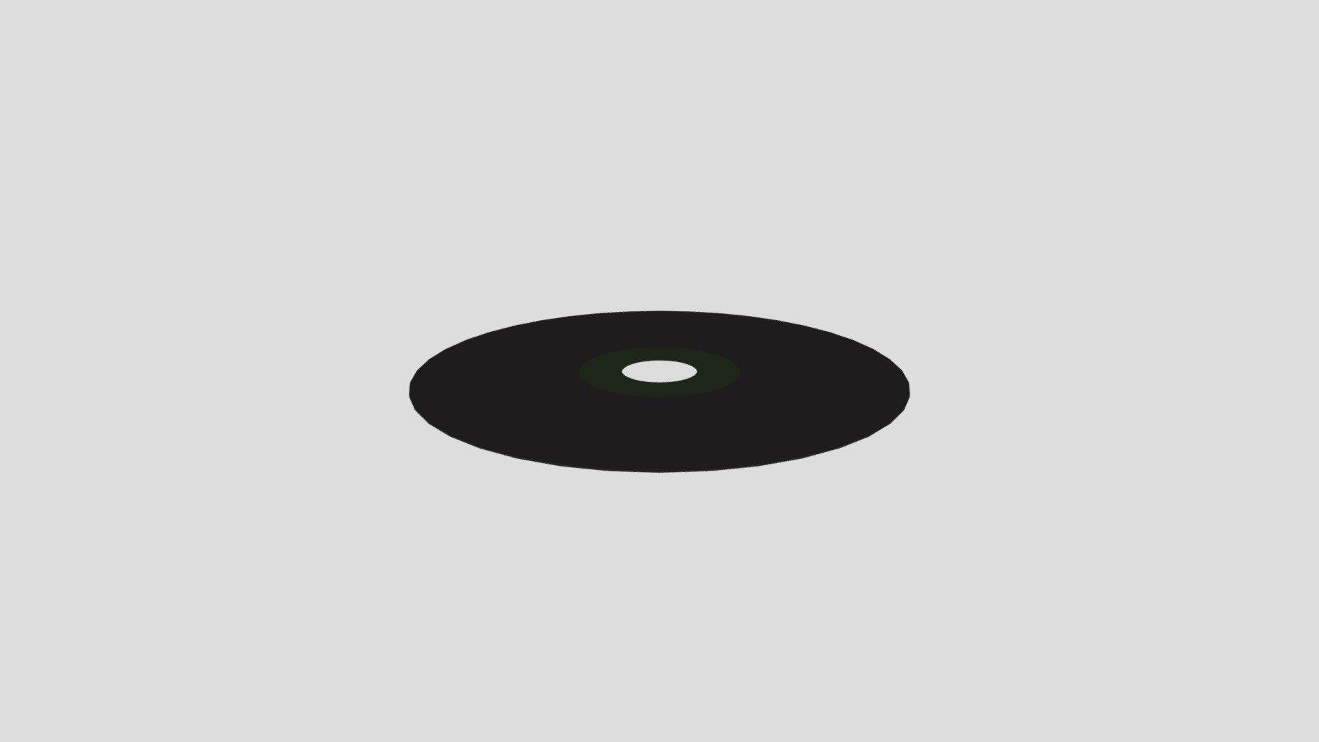 Low poly Vinyl Record (Green) - Download Free 3D model by ...