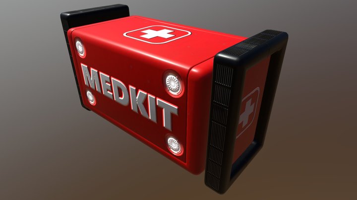 Medkit Box 5 3D Model