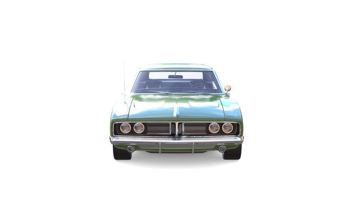 1969 Dodge Charger R/T 3D Model