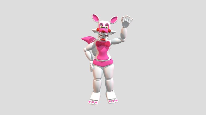 Toy Foxy 3D Model