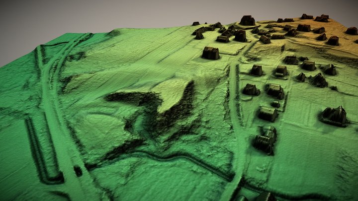 Grodzisko, st. 1 (Poland) – Kostenloses 3D-Modell STL
