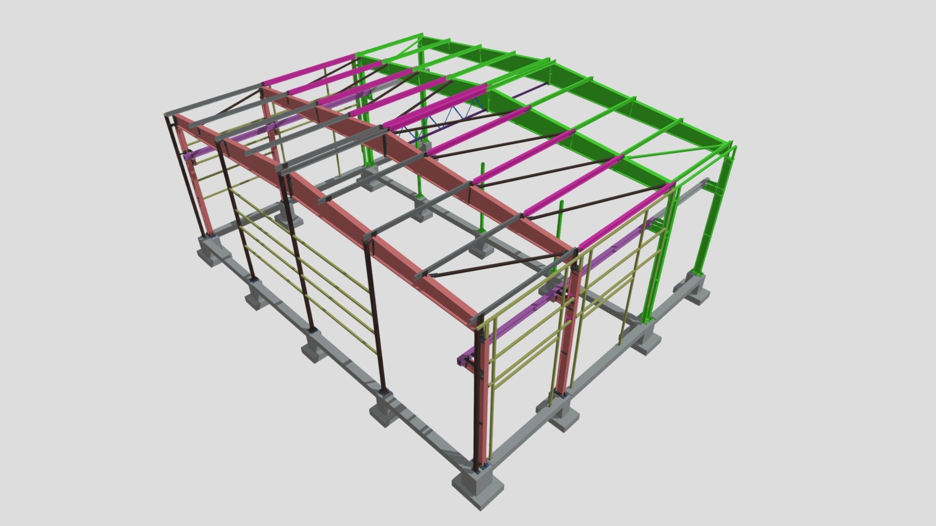 Elongation of the shop