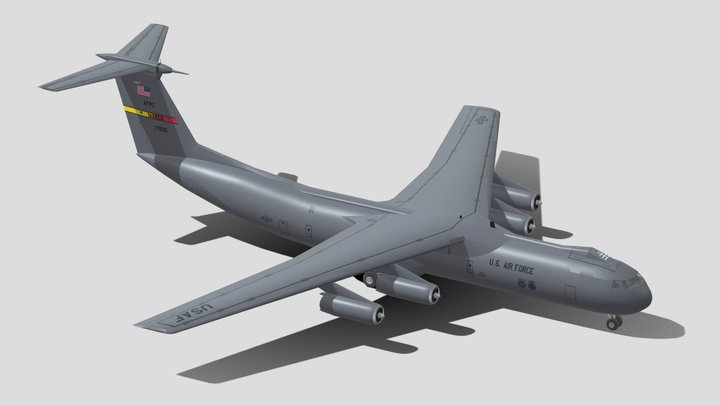 Lockheed C-141 Starlifter – Free 3D Model STL