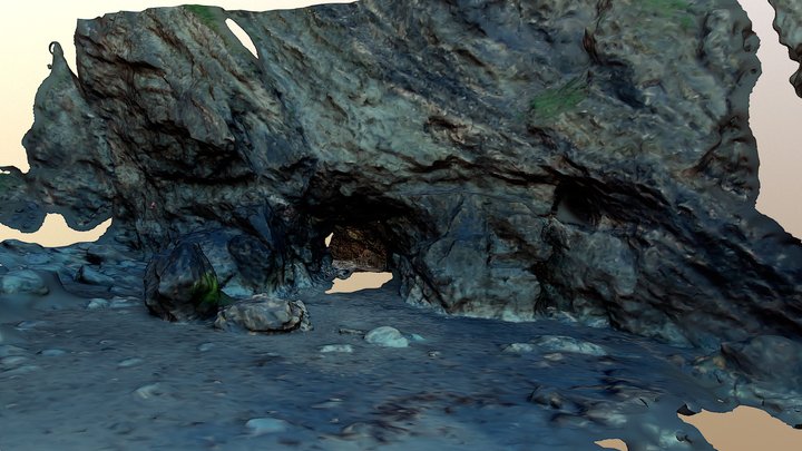 Merlins Cave 3D Model