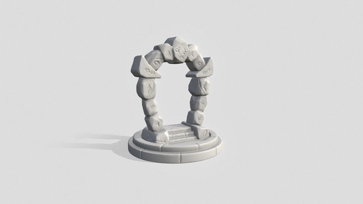 fantasy portal 3D Model