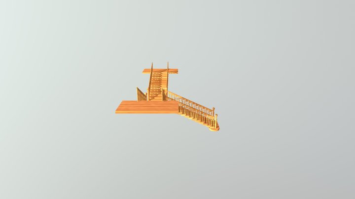 Staircase 3D Model