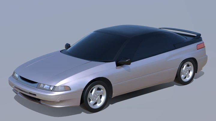 1991 Subaru SVX 3D Model