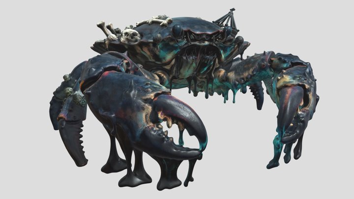 Sunken Leviathan – Kostenloses 3D-Modell STL