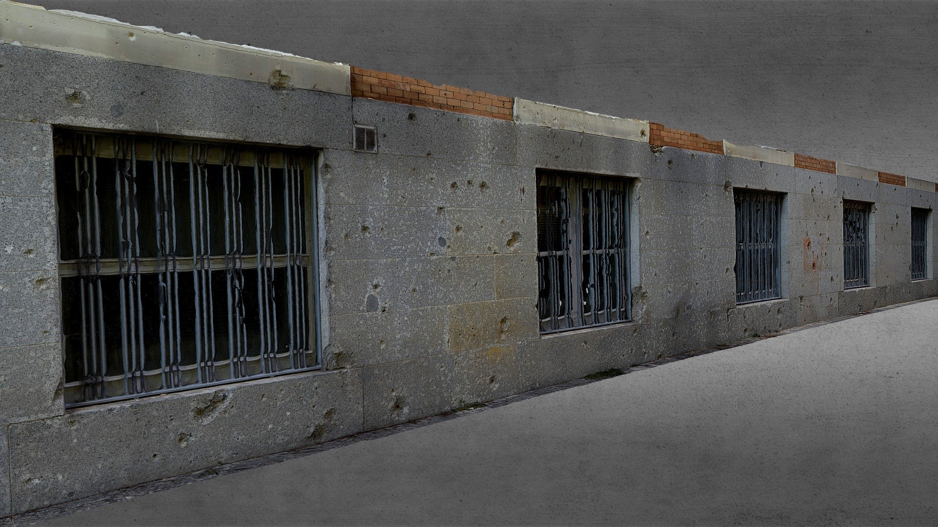 Spanish Civil War "Ciudad Universitaria" — Sketchfab embed 3D viewer