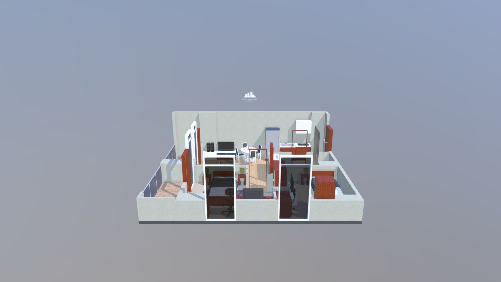 2 Bedroom 5120 Sqm
