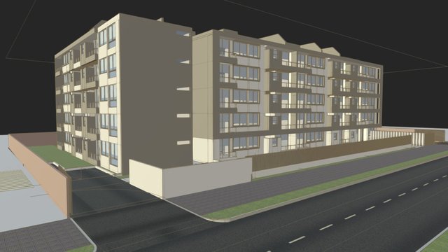 EDIFICIO PEDRO RICO 3D Model