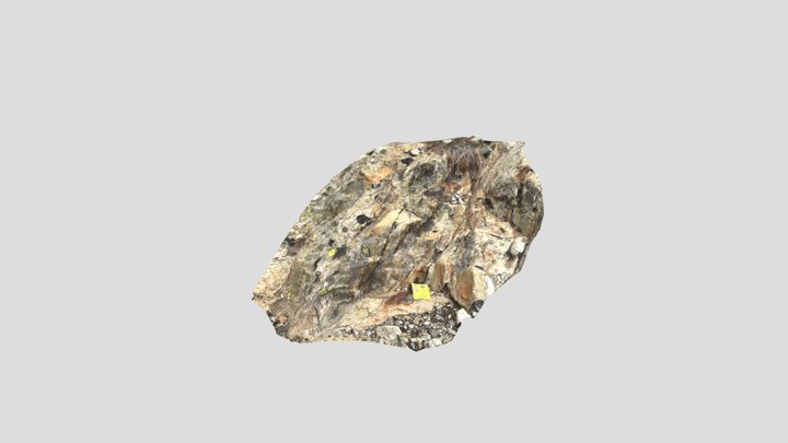 STOP 3.2 - Mesocratic gabbro and porphyrite 3D Model