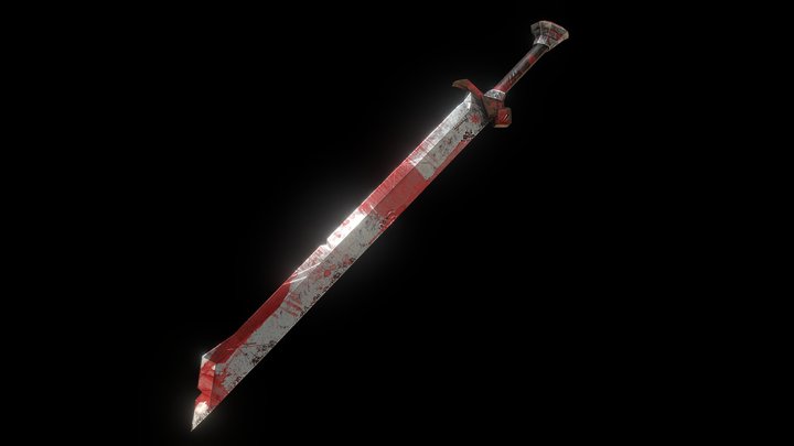 Blood Sword test 3D Model