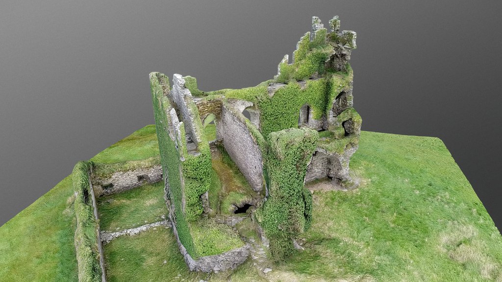 Ballycarbery castle ruin
