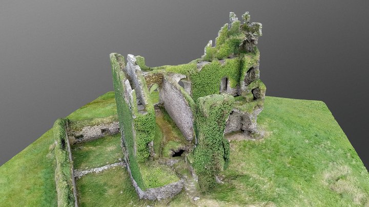 Ballycarbery castle ruin