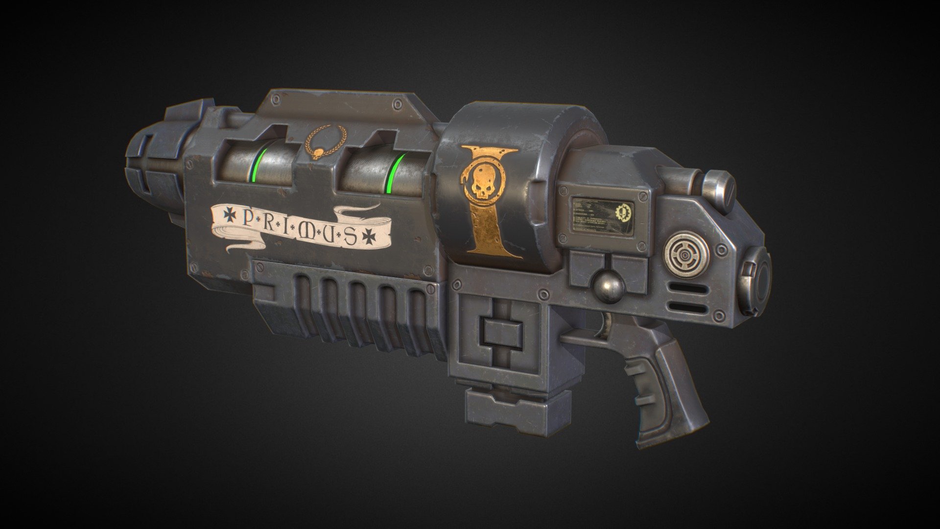 Gravgun - 3D model by Steven Janes (@Ebethrone) [26ea641] - Sketchfab