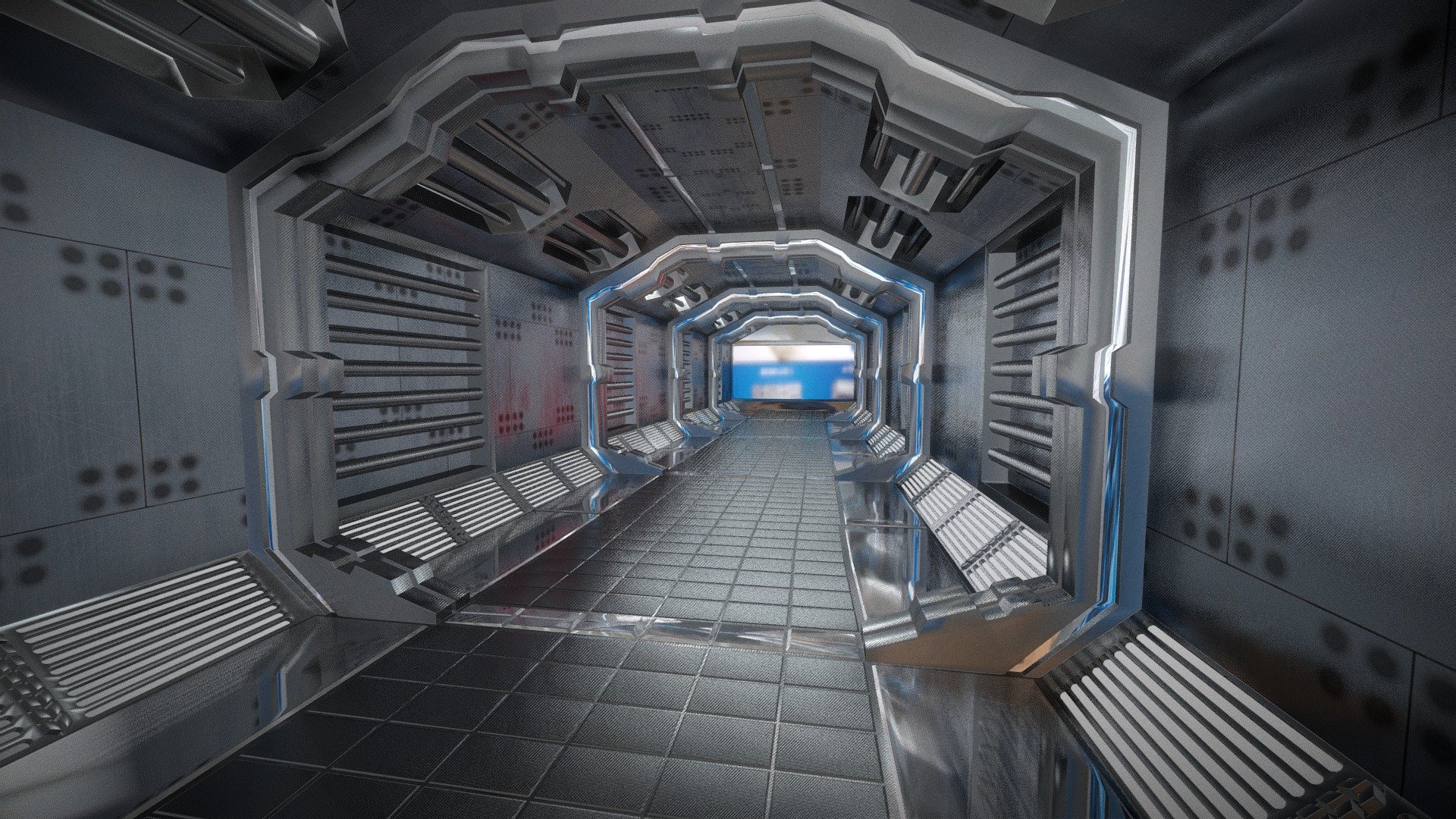 spaceship corridor