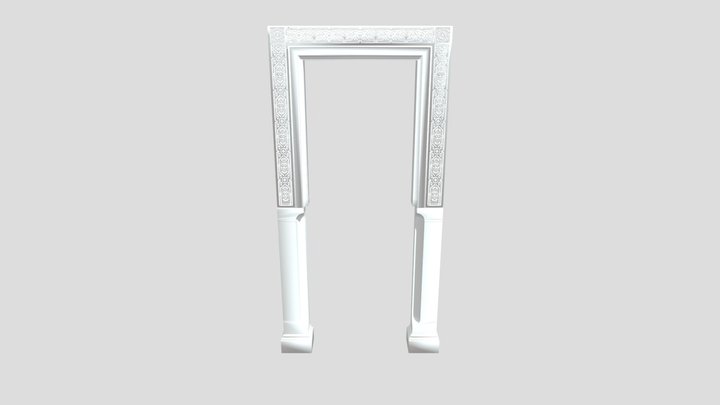 Islamic arch 3D Model