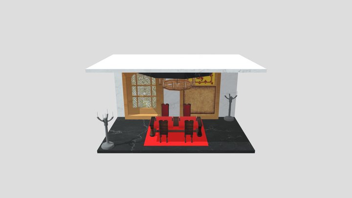 Dining room 3D Model