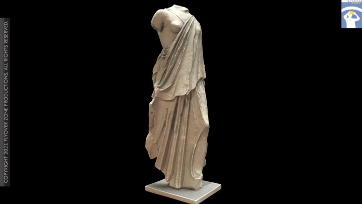 3D rendering of Running Woman (Kallisto)