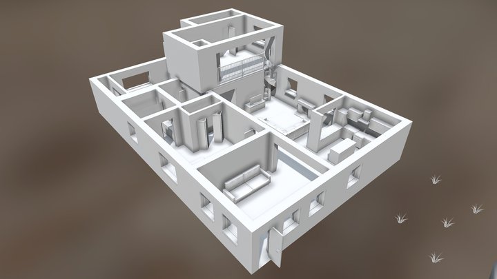 Chatsworth House 3D Model