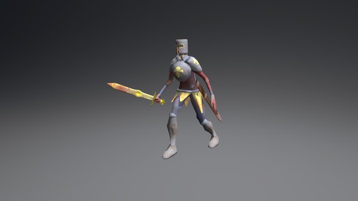 Joan of Arc 3D Model