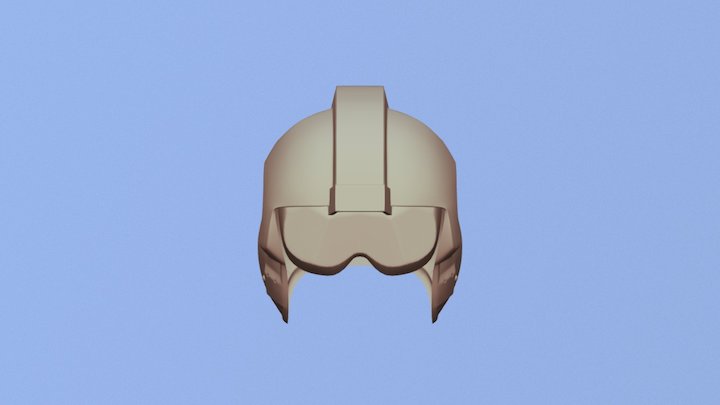 Star Wars Squadron Helmet 3D Model