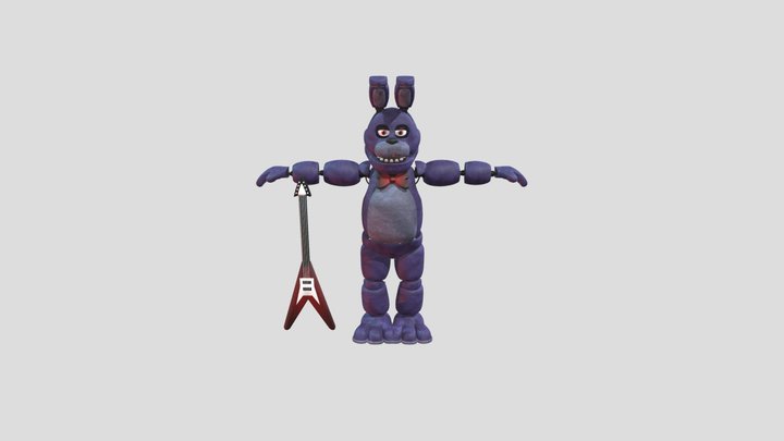 Bonnie rynfox v3 3D Model