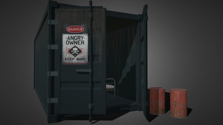 post-apocalyptic home 2 day 3D Model