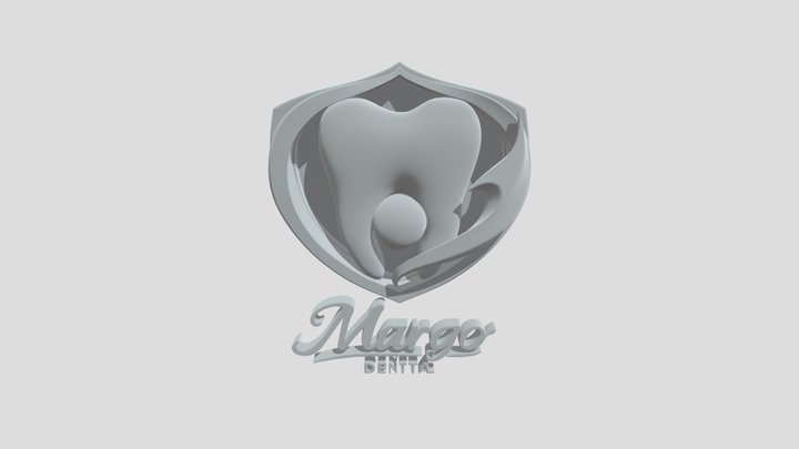 Margo Dental Logo 3D Model