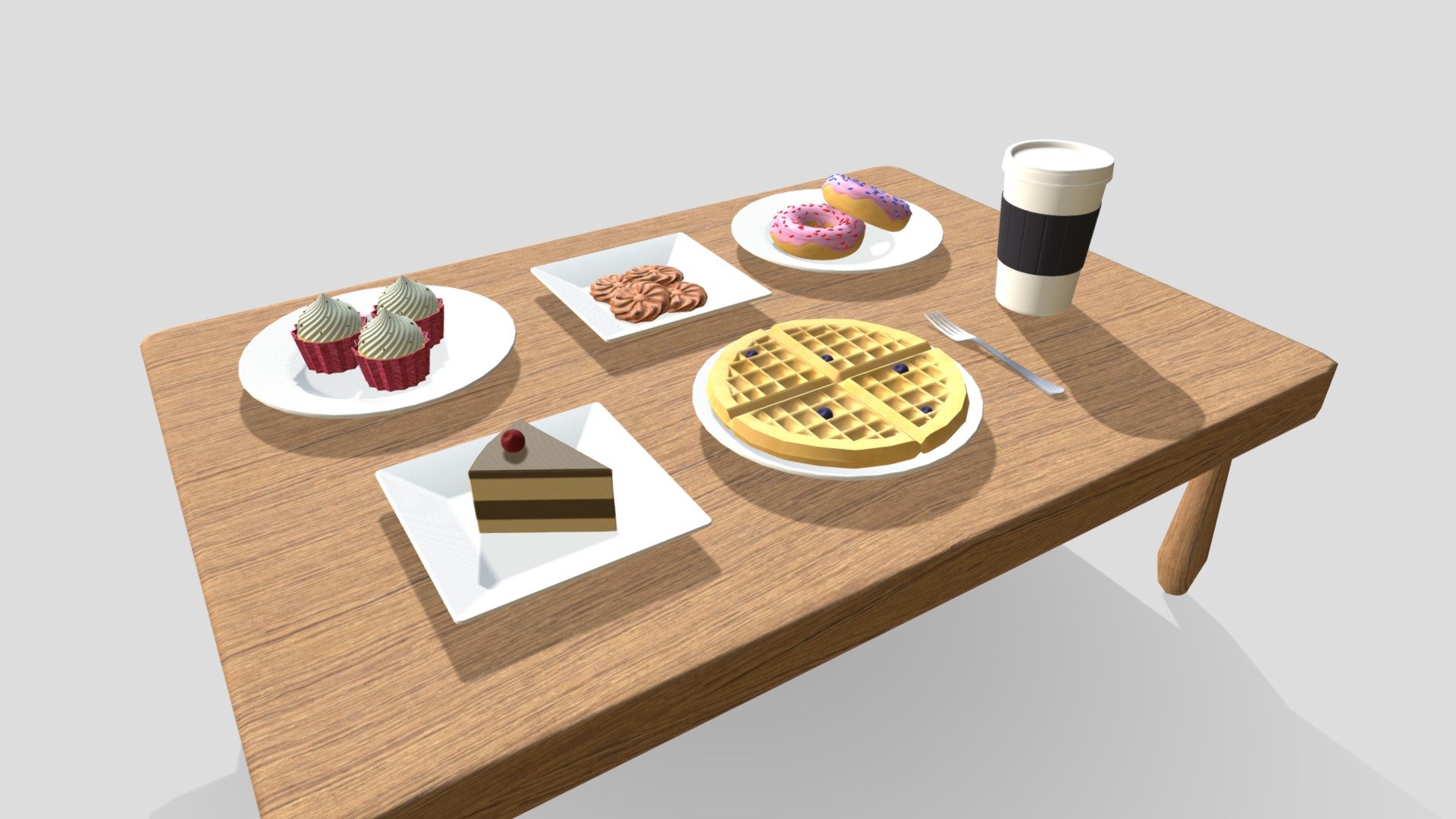 CGT 116 Final Project - Dessert Table