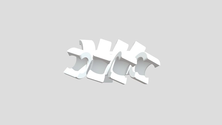 Wing Mount (fixed) {edit 1} 3D Model