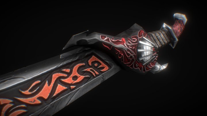 Sword_02 Medieval Armery - [Low-Poly Game Asset] 3D Model