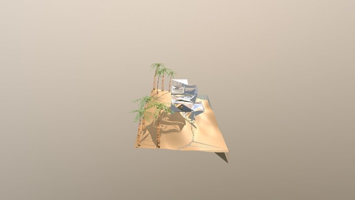 海灘別墅 3D Model