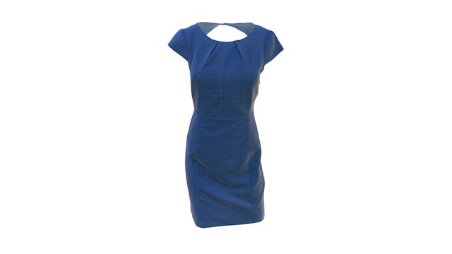 Denim Dress 3D Model