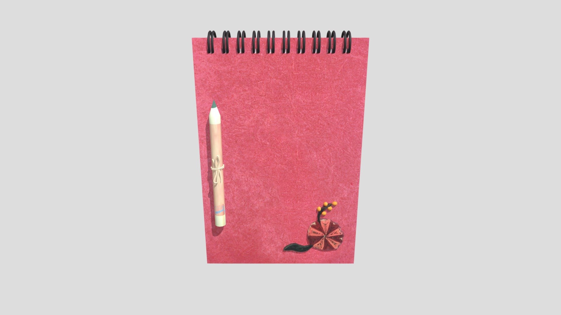 BUKU NOTA QUILLING DAN PENSIL