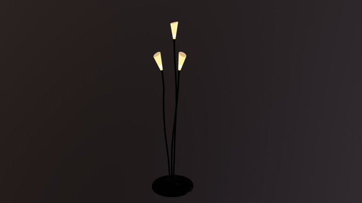 Modern Lamp 3D Model
