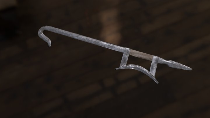 Hook sword 3D Model