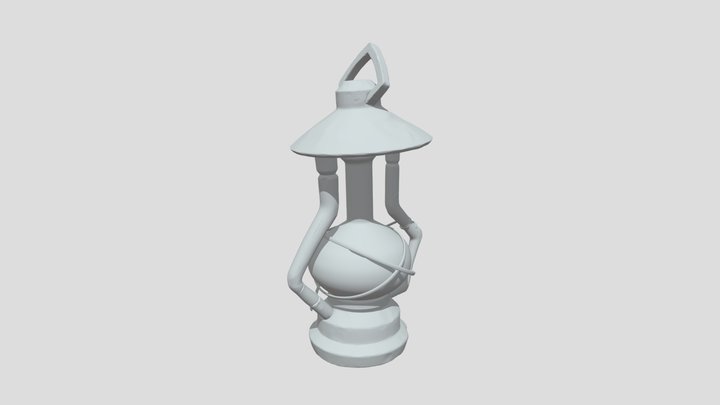 Sculpting test - Lantern 3D Model