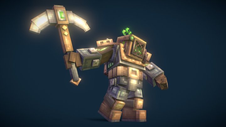 BlockBench "Vanguard" 3D Model