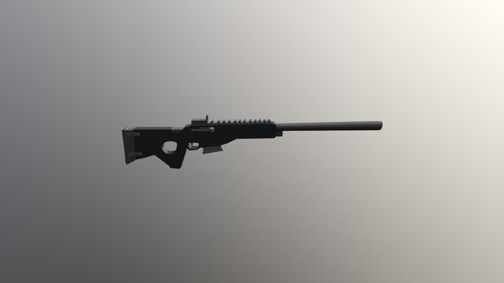 Repitier- Scharfschützengewehr (33 Kaliber) 3D Model