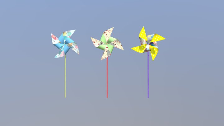 Pinwheel 3D models - Sketchfab