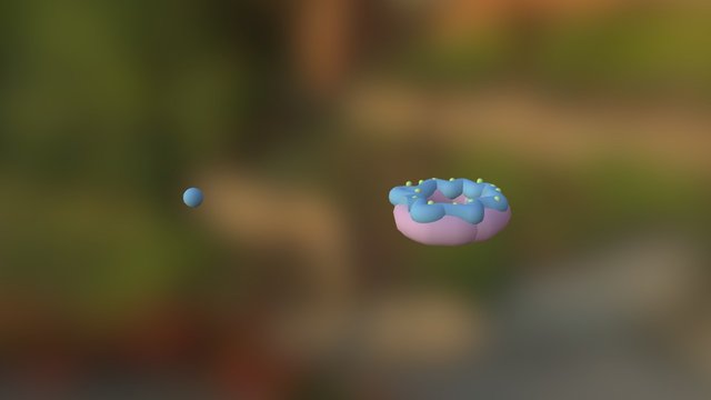 Donut 3D Model