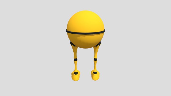 Walk rig blockout 3D Model