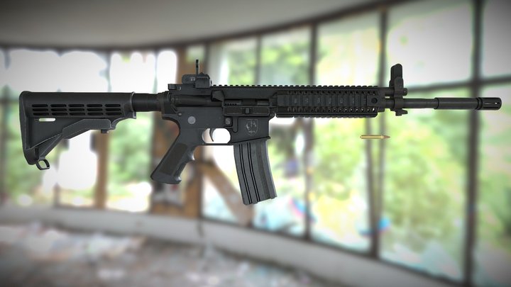 Colt APC Base Model 3D Model