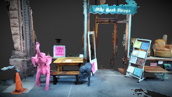 Olde good things front window – Modelo 3D gratuito STL