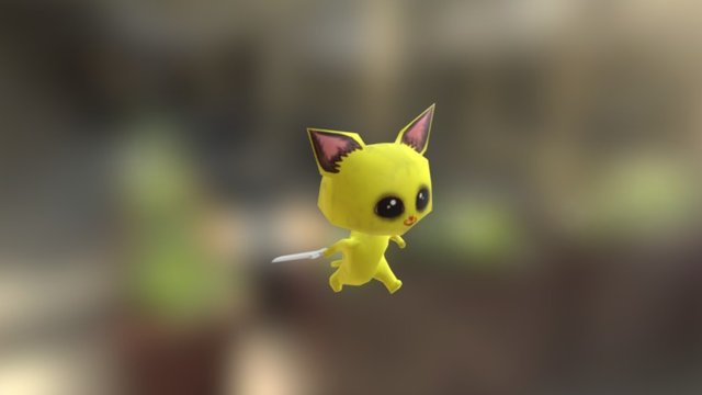 Cat 3D Model