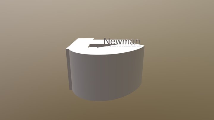 Newman Library VT 3D Model 3D Model