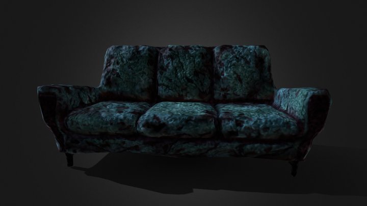 Haunted Couch 3D Model